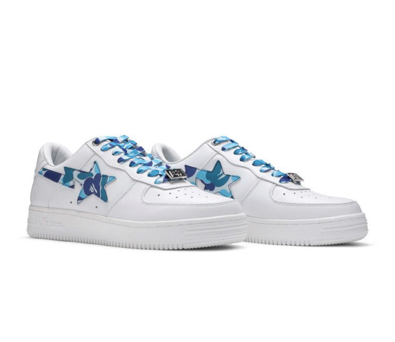 Bape STA Low ABC Camo White & Blue