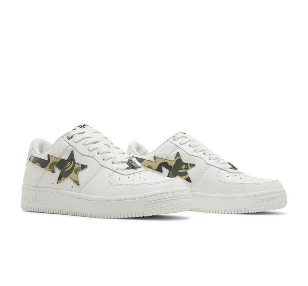 Bape STA Low ABC Camo White & Green