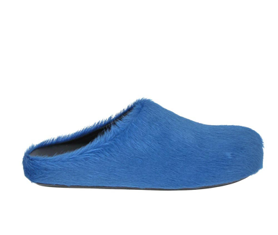 Marni Fussbet Sabot Slides Royal