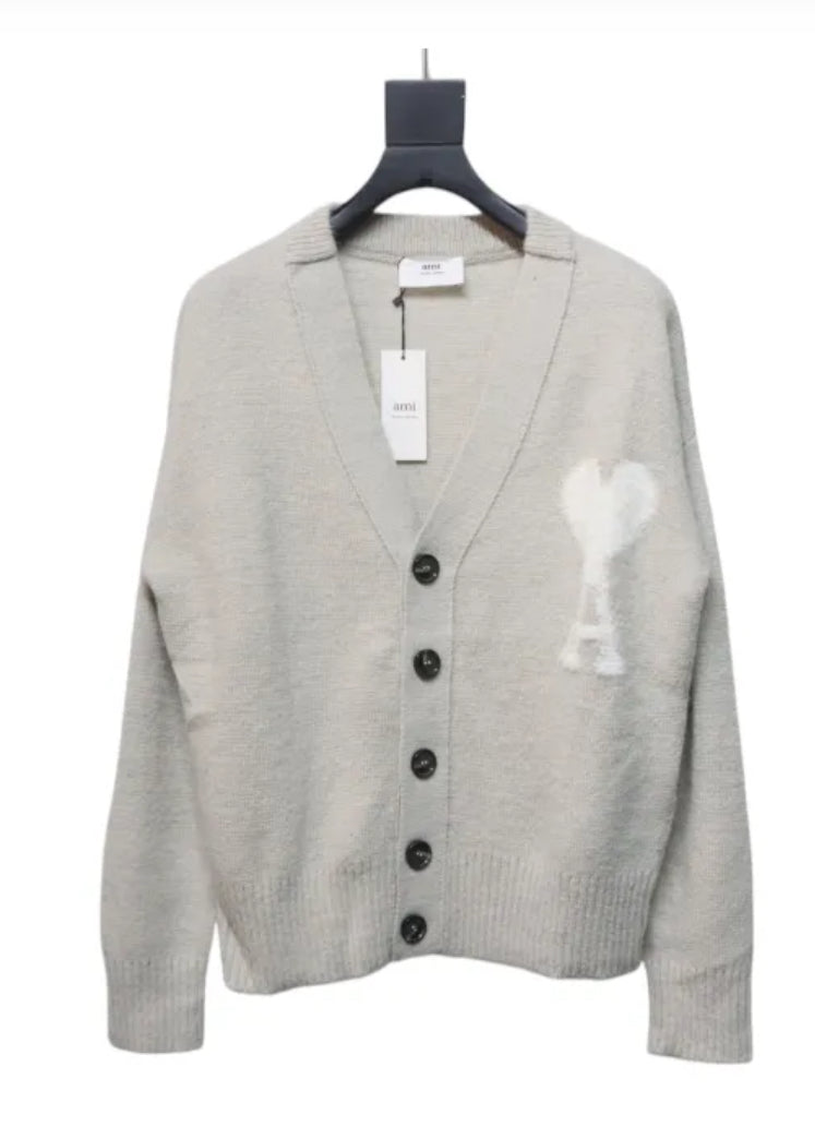 Ami Paris De Coeur Cardigan