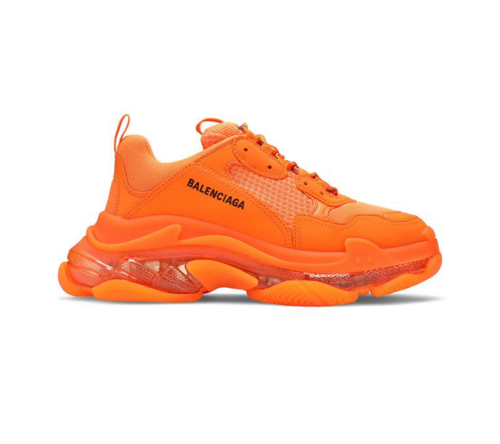 Balenciaga Triple S Clear Sole Orange