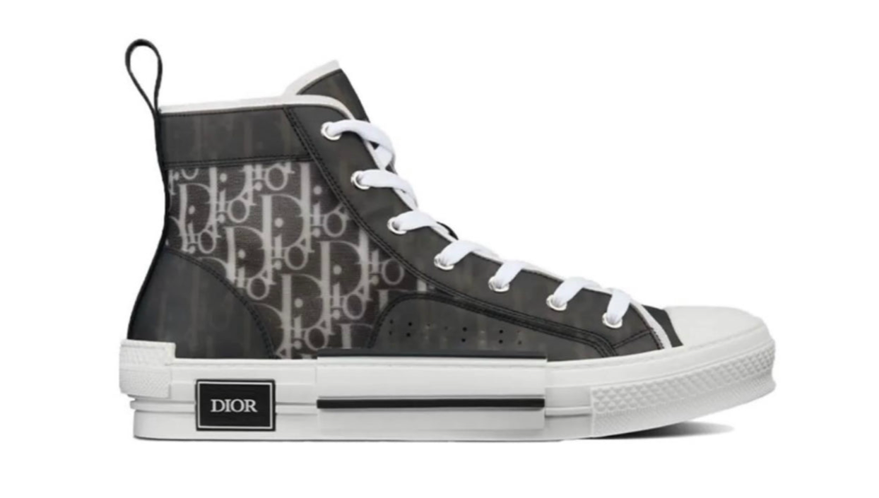 Dior B23 High Black White Oblique