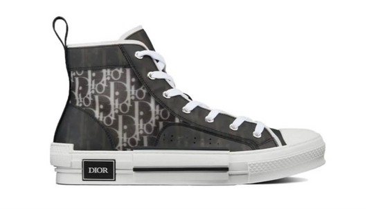 Dior B23 High Black White Oblique
