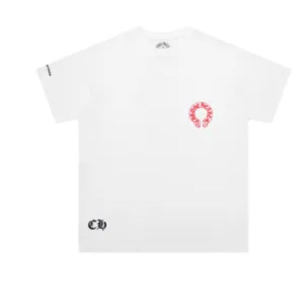 Chrome Hearts Crosses & Pink Ring T-Shirt