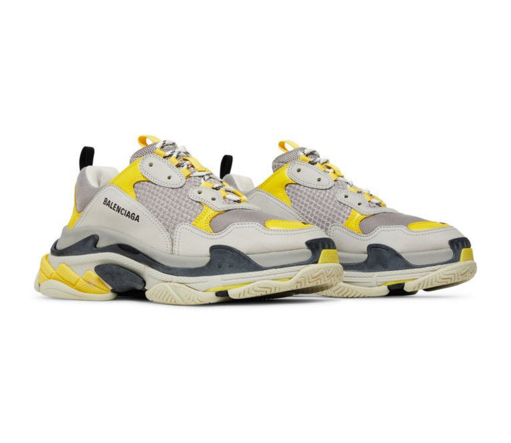 Balenciaga Triple S Grey Yellow