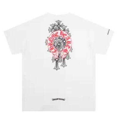 Chrome Hearts Crosses & Pink Ring T-Shirt