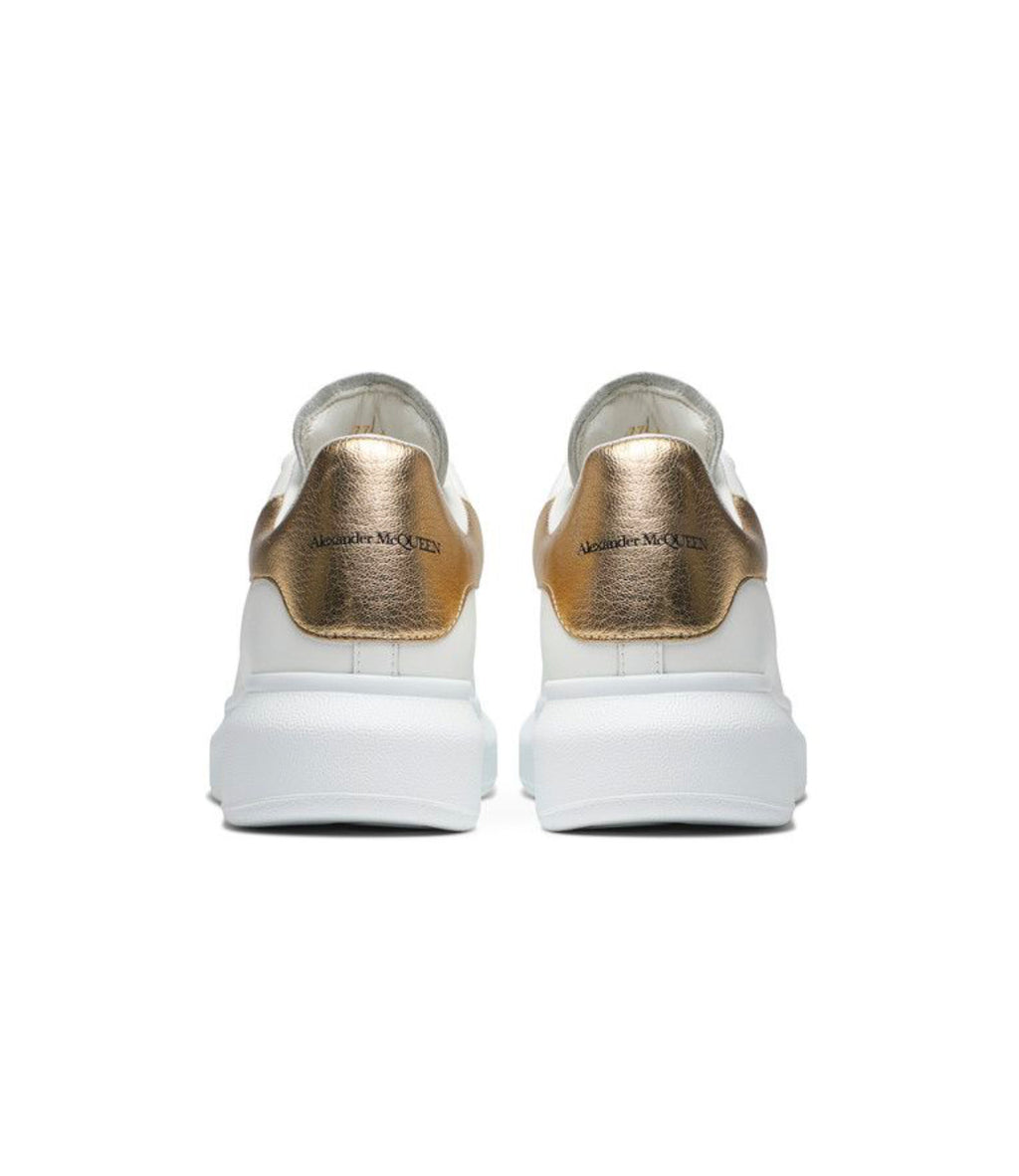 Alexander McQueen Oversized Sneakers Light Gold