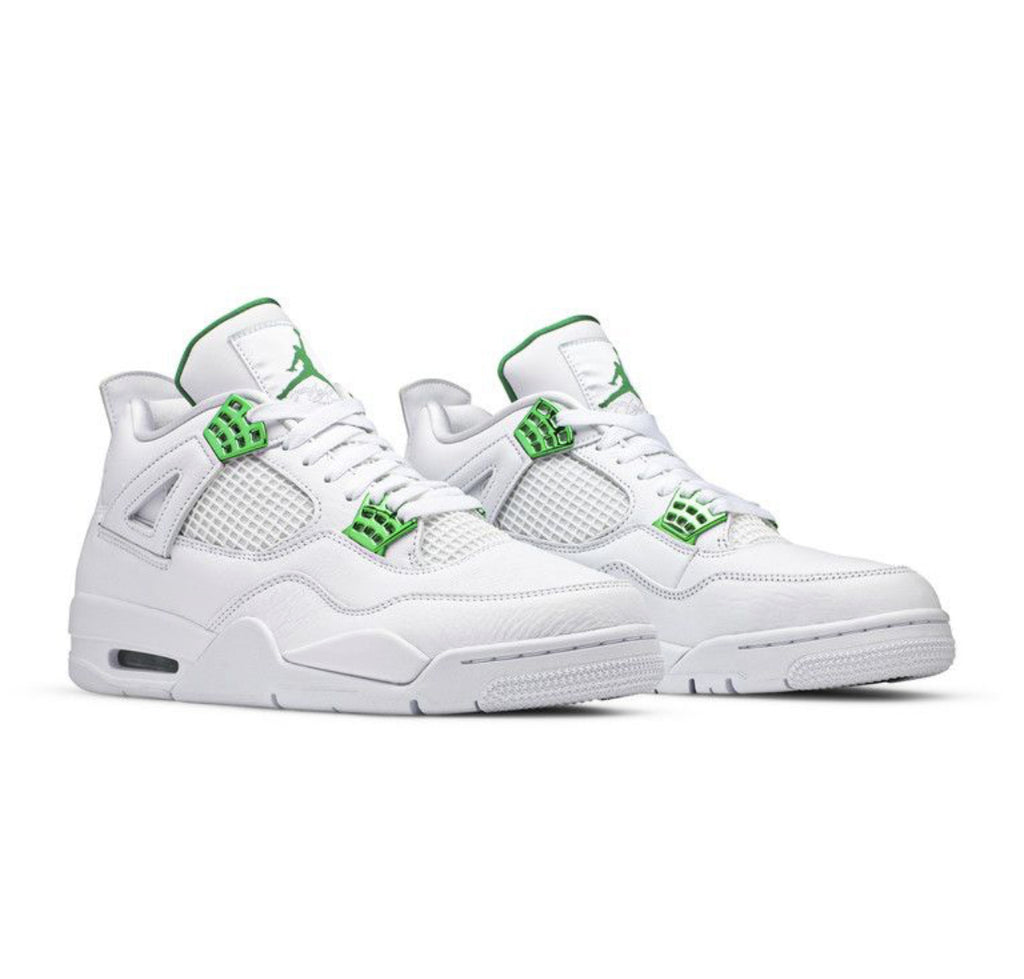 Air Jordan 4 Retro Metallic Green