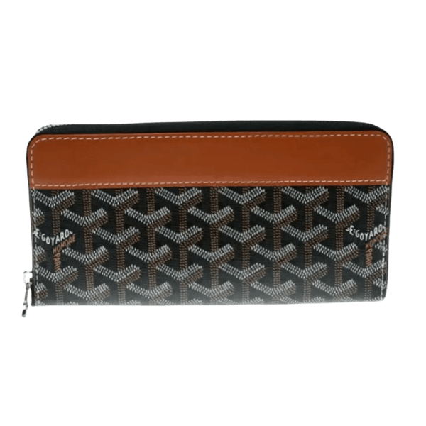Goyard Matingon GM Wallet Black & Tan