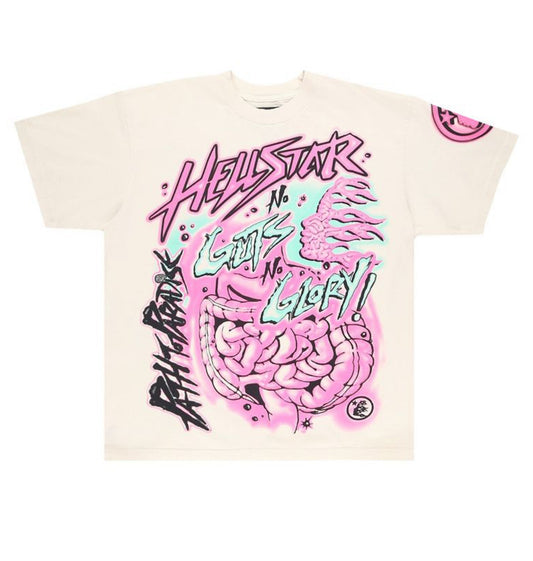 Hellstar No Guts No Glory T-Shirt White