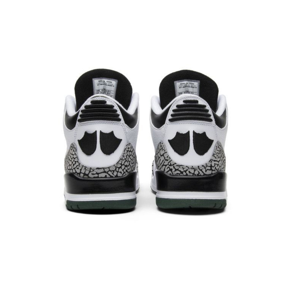 Air Jordan 3 Retro Oregon Ducks Pit Crew White