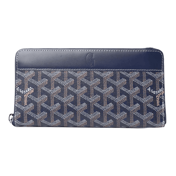 Goyard Matingon GM Wallet Dark Blue
